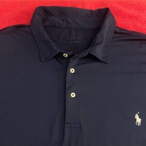 RL PERFORMANCE SS 3 Button Polyester Polo